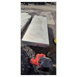 Weather Guard Model 117 Saddle Box - Diamond Plate Aluminum, 72 in Long