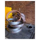 Zanon Brush Works Wheel Brush - 6 3/8 in Dia x 25 in Nylon Bristles P/N 44424 Made in USA