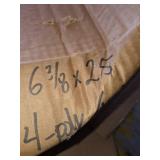 Zanon Brush Works Wheel Brush - 6 3/8 in Dia x 25 in Nylon Bristles P/N 44424 Made in USA