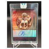 Chad "Ochocinco" Johnson Auto /35 2020 Illusions Pioneer Penmanship #PPS Numbered 25/35 Football Card