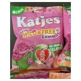Katjes Squishy Wild & Free Gummies - Vegan No Animal Gelatin (Lot of 6)