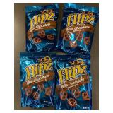 Flipz Milk Chocolate Covered Pretzels - 4-Pack (5 oz Each)