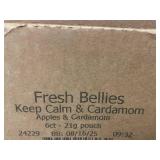 Fresh Bellies Palates in Training Keep Calm & Cardamom Apples & Cardamom 6-ct 21g Pouches