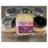 The Foraging Fox Smoked Garlic Mayo 6-Pack, 9.2 oz Jars (BB 09/29/24)