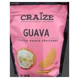 Craize Guava 6 Pack 4 oz Toasted Snack Crackers