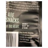Pop Daddy Snacks Garlic Parmesan Pretzel Sticks - 5 Bags