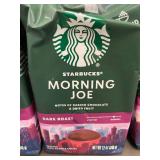 Starbucks Morning Joe Dark Roast Ground Arabica Coffee 12 oz - 3-Pack