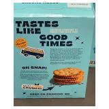 Back to Nature Stoneground Wheat Crackers, 3 Boxes (5 oz Each), Best by Sept 2025