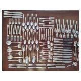 Gorham "Fairfax" Sterling Silver Flatware Set w/Storage Box (95pcs)