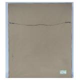 Nguyen Thanh Binh Vietnamese Women Framed Art "The Red" - COA Included