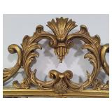 Beautiful Gold Leaf Resin English Mirror