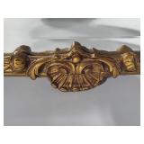 Beautiful Gold Leaf Resin English Mirror