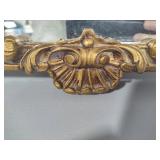 Beautiful Gold Leaf Resin English Mirror