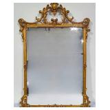 Beautiful Gold Leaf Resin English Mirror