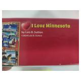 1000pc "I Love Minnesota" White Mountain Puzzle - Complete