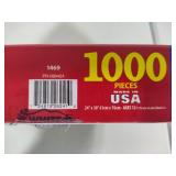 1000pc "I Love Minnesota" White Mountain Puzzle - Complete