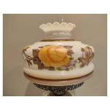 Gone with the Wind Large Hand Painted Hurricane Lamp