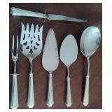 Gorham "Fairfax" Sterling Silver Accessory Pieces (6pcs)