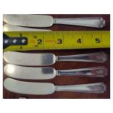 Gorham "Fairfax" Sterling Silver Flatware **Monogrammed** (42pcs)