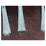 Gorham "Fairfax" Sterling Silver Flatware **Monogrammed** (42pcs)