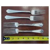 Gorham "Fairfax" Sterling Silver Flatware **Monogrammed** (42pcs)