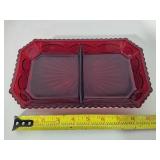 Ruby Red Glasses & Accessory Pieces