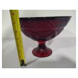 Ruby Red Glasses & Accessory Pieces