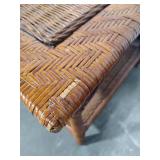 Four Piece Wicker Furniture Set