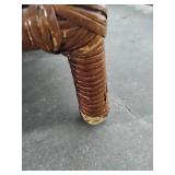 Four Piece Wicker Furniture Set