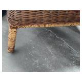 Four Piece Wicker Furniture Set