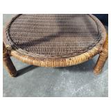 Four Piece Wicker Furniture Set