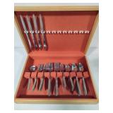 Mid Century Modern Interpur Flatware Set w/Box (31pcs)