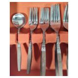 Mid Century Modern Interpur Flatware Set w/Box (31pcs)