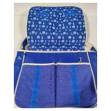 Vintage Pan Am Expandable Shoulder Tote