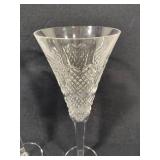 Waterford Crystal Wedding Heirloom Flute Pair