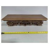 Gold Resin Scroll Ornate Wall Shelf