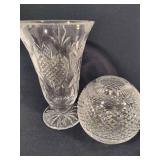 Two Waterford Crystal Vases
