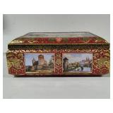 Lebkuchen-Schmidt Large Tin Nuremburg Chest