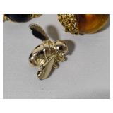 Lot of Bug Brooches