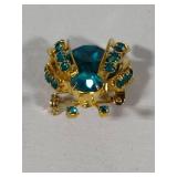 Stamped Weiss Lady Bug Brooch