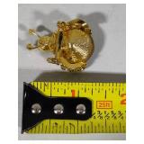 Stamped Weiss Lady Bug Brooch