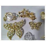 Assorted Stamped "Gerrys" Brooches