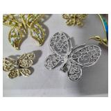 Assorted Stamped "Gerrys" Brooches