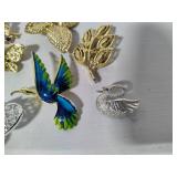 Assorted Stamped "Gerrys" Brooches