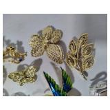 Assorted Stamped "Gerrys" Brooches