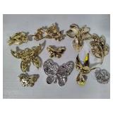 Assorted Stamped "Gerrys" Brooches