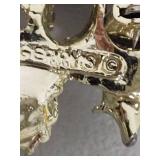 Assorted Christmas/Holiday Brooches - Many Stamped