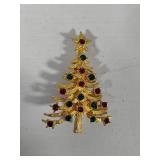 Assorted Christmas/Holiday Brooches - Many Stamped