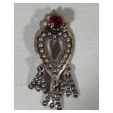 Sterling/925 Stamped Brooches