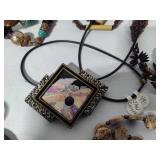 Assorted Brown Tone Costume Necklaces